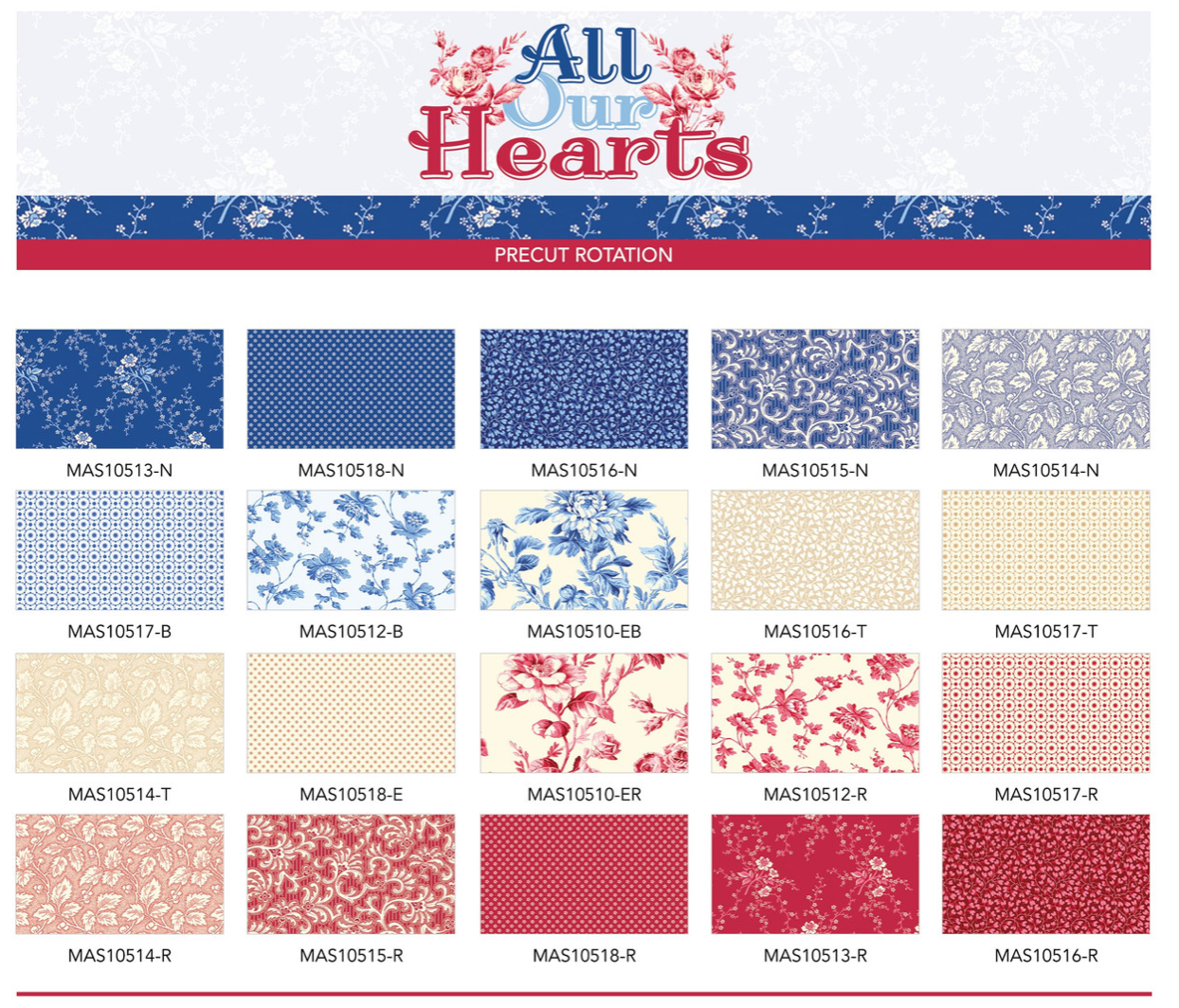 *New* All our Hearts by Maywood Studios for Maywood Studios